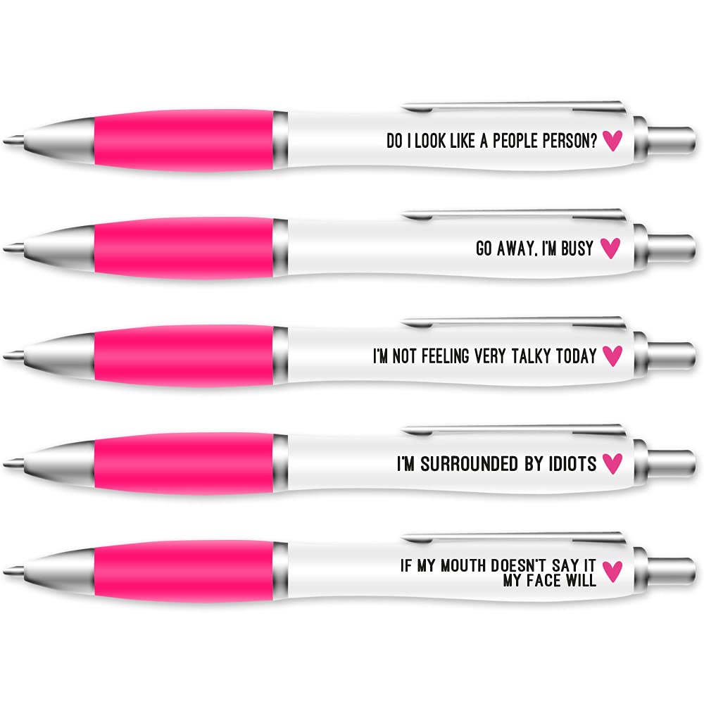 Filthy Sentiments Pack of Pens - Funny Gift For Her - Birthday Gifts For Friend - Best Friend present - Funny presents Ideas