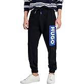 Hugo Mens Vertical Logo Cotton Sweatpants