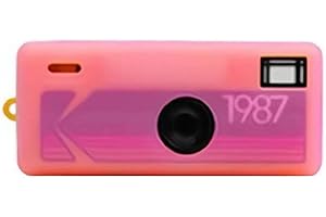 Soft Silicone Luminous Case Compatible With Kodak Charmera Keychain Digital Camera BlindBox, Mini Keychain Camera Protective 