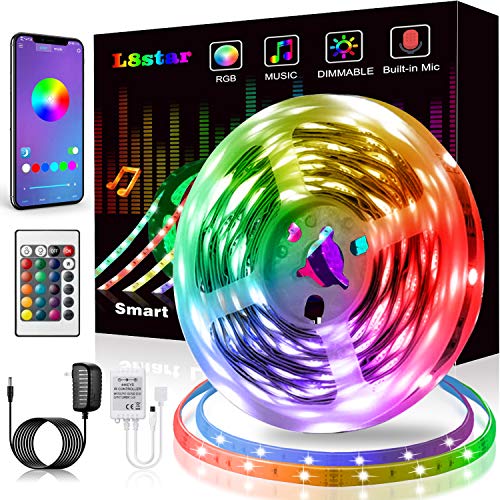 Led Lights Smart Led Strip Lights 50Feet Pricepulse