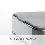 simplehuman CW1645 4L Compost Caddy Indoor Kitchen Countertop Bin view 7