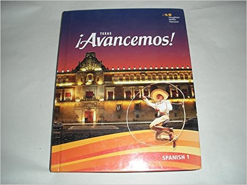 Amazon Com Avancemos Student Edition Level 1 2018 9780544841949 Houghton Mifflin Harcourt Books