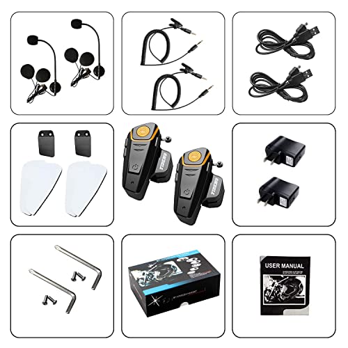 Motorcycle Helmet Bluetooth Headset,Yideng Bluetooth 5.0