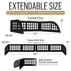 ELTOW Laundry Guard with Silicone Gap Space Cover