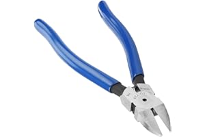 FTVOGUE 8inch Blue Diagonal Flush Wire Cutting Pliers Side Cutters Pliers Dikes Wire Cutters for Clean Cut and Cutting Needs (1)