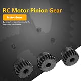 VGEBY 48DP Steel RC Motor Pinion Gear Set 3.175mm Shaft 13-23T for 1/10 Car view 4
