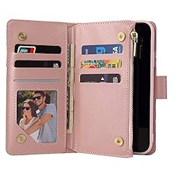 UEEBAI Wallet Case for iPhone XR, Premium Vintage
