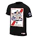 WWE John Cena Hustle Loyalty Respect Authentic T-Shirt Black Large