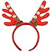Christmas Deer antlers costume headbands for kids girls women, 2 pcs