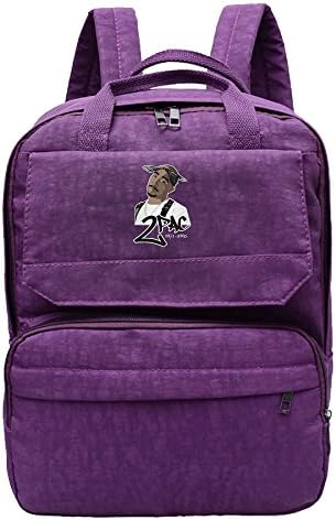 Tupac 2pac Shakur Oxford Casual Backpacks Bag Packsack Bags For Adult Trendy