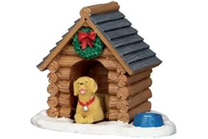Lemax 54943 Vail Village Accessory: Log Cabin Dog House
