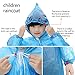 8 Pack Disposable Rain Ponchos with Hood Sleeve,4 Pack Adult Ponchos 4 Pack Kids Ponchos for Family Travel,Camping,Hiking,Fishing and Emergency,Thicker Material with 4 Colors