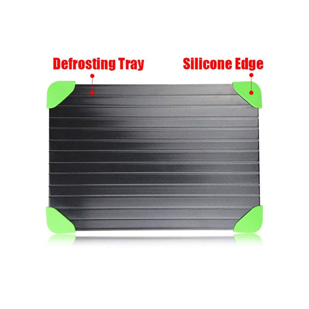 TOOGOO Bandeja De Descongelación Rápida para Congelar Alimentos ...