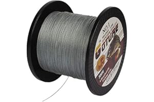 Goture Super Strength Braided Fishing Line - No Stretch & Low Memory - Abrasion Resistant, Thin Diameter - 4 Strand Braided L