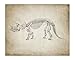 Dinosaur Art Prints – Set of Six (6) Prints – Size 8”x10” – Unframed Prints – Matte Finish – Great Gift for any Kid!