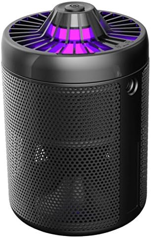 OAKLETREA Mosquito Killer Lamp, Electronic Bug Zapper Non-toxic Midge Trap with LED UV Light and Quiet Fan Inhaler to Physically Kill Flying Moth, Non-Chemical, Harmless and Healthy for Indoor Outdoor