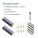 DoubleSun 15PCS Replacement Parts for 800&900 Vacuum Cleaner Series - Matched 890 891 894 860 861 880 870 980 960 964-Include 2 Pairs Debris Roller, 4 Filters, 6 Side Brushes and 1 Free Filter Brush