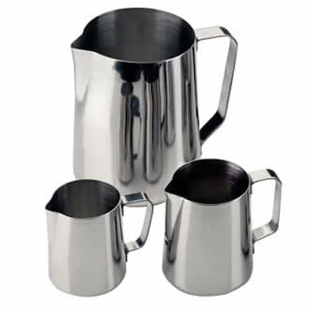 Stalwart J318 Milk Or Water Jug, Stainless Steel, 32 oz.