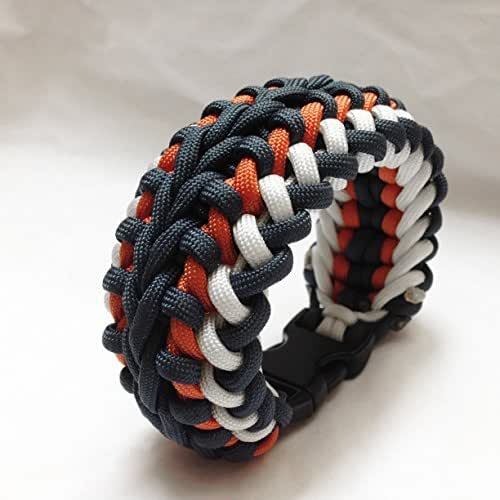 Wide paracord survival bracelet Handmade Products