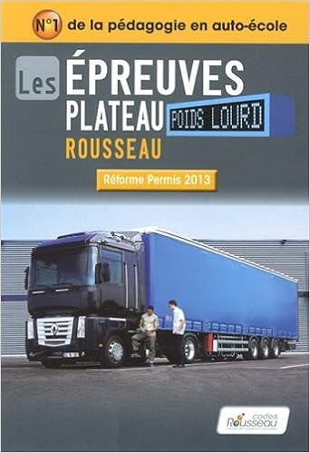 Amazonfr Code Rousseau Epreuve Plateau Poids Lourd 2013 - 