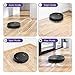 VAVA Robot Vacuum Cleaner Motion Autopilot 2nd Gen Gyroscope Navi, 1300Pa Strong Suction, Sweeping Robot for Hard Floors to Medium and Low Pile Carpets (Black)