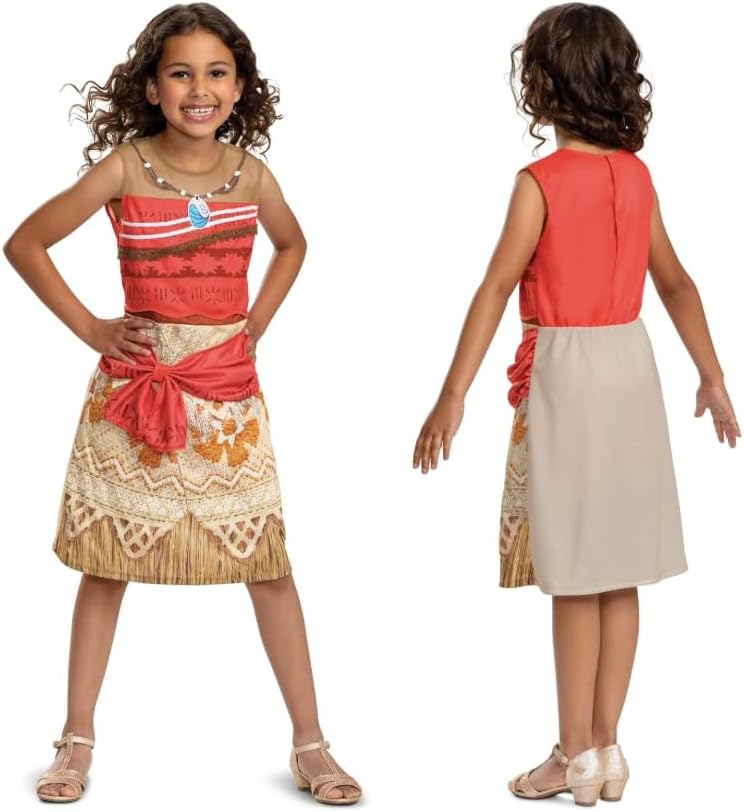 Disguise Disney Moana Kids Costume Dress Up 3-4 Years Official