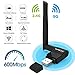 Wifi  Adapter Dual Band 5ghz 600mbps wireless adapter for Desktop Laptop with Windows xp / 7/8 / 10 Mac 10.6-10.13