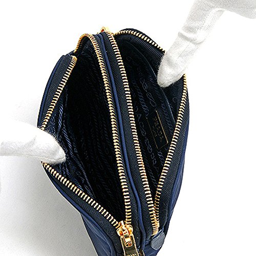 Best Prada 1n1861 Tessuto Nylon And Leather Crossbody Bag Baltico - 