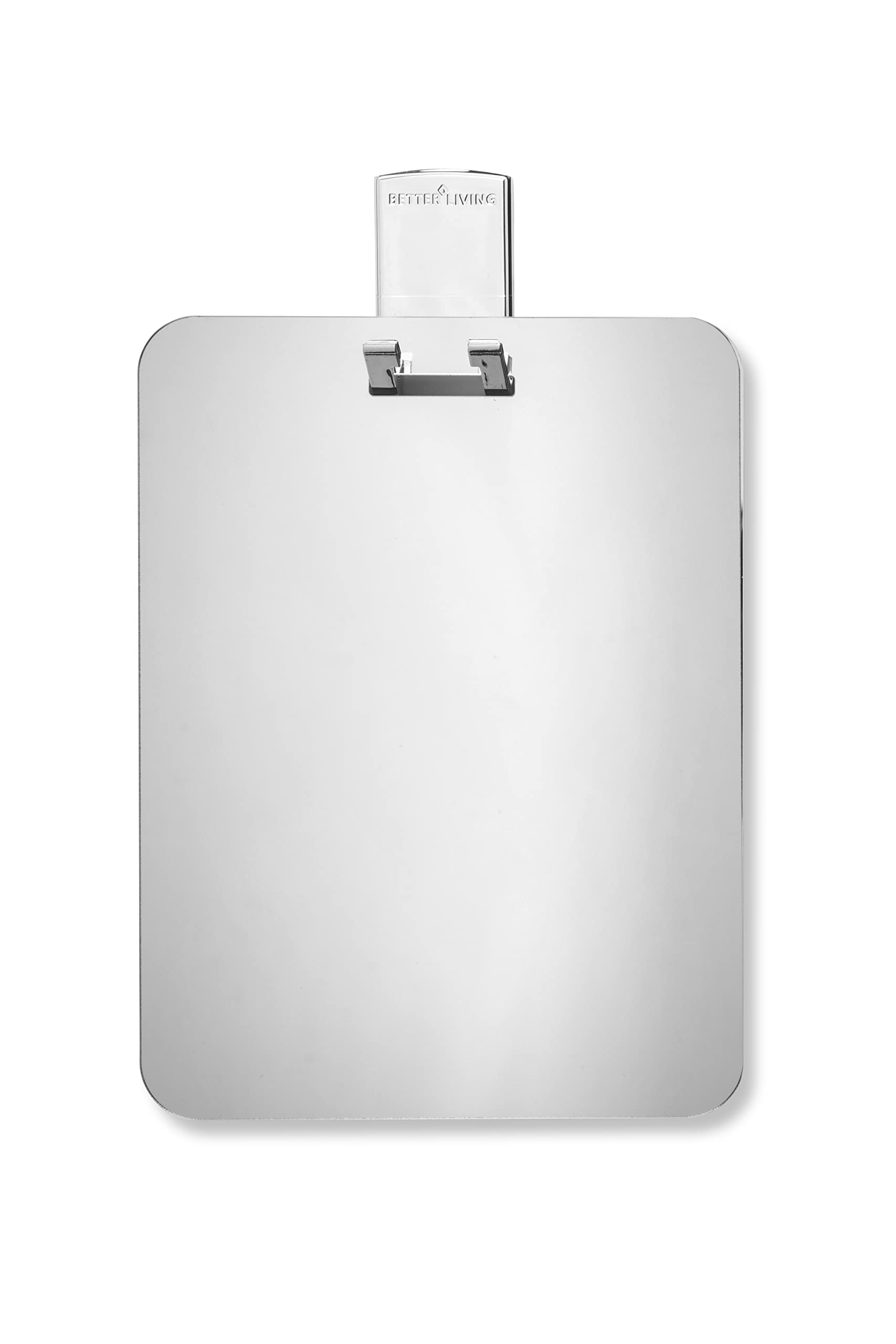 Croydex Shaving Shower Mirror, Acrylic, 202mm x 153mm x 2mm, 202mm x 153mm x 2mm, Silver