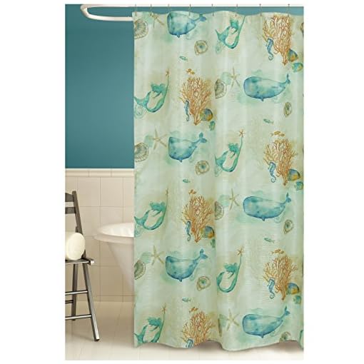 Bacova Guild 11861 Bath Rug Blue Beachfront Decor