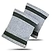 Carpal Tunnel Syndrome Wrist Support Compression Sleeve (Pair, One Size Fits All) Bamboo Charcoal Moisture Wicking Brace For Arthritis, Tendonitis Relief For Mouse & Keyboard Pain
