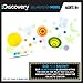 Discovery 3D Solar System by Horizon Group USA, Great Stem Science Kit, 1 Solar System, 4 Glow In The Dark Paints, 21 Glow In The Dark Ceiling & Wall Stickers & More