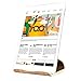 Tablet Stand, iVAPO Durable Concisely Designed Natural Wood Holder for Nintendo Switch, E-readers, iPad Mini and Most Tablets(Walnut Color)