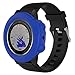RunTech Compatible for Garmin Fenix 5X Watch Case Cover, Soft Silicone Protective Case Protector Sleeve for Fenix 5X and Fenix 5X Plus (Black&Blue&Slate)