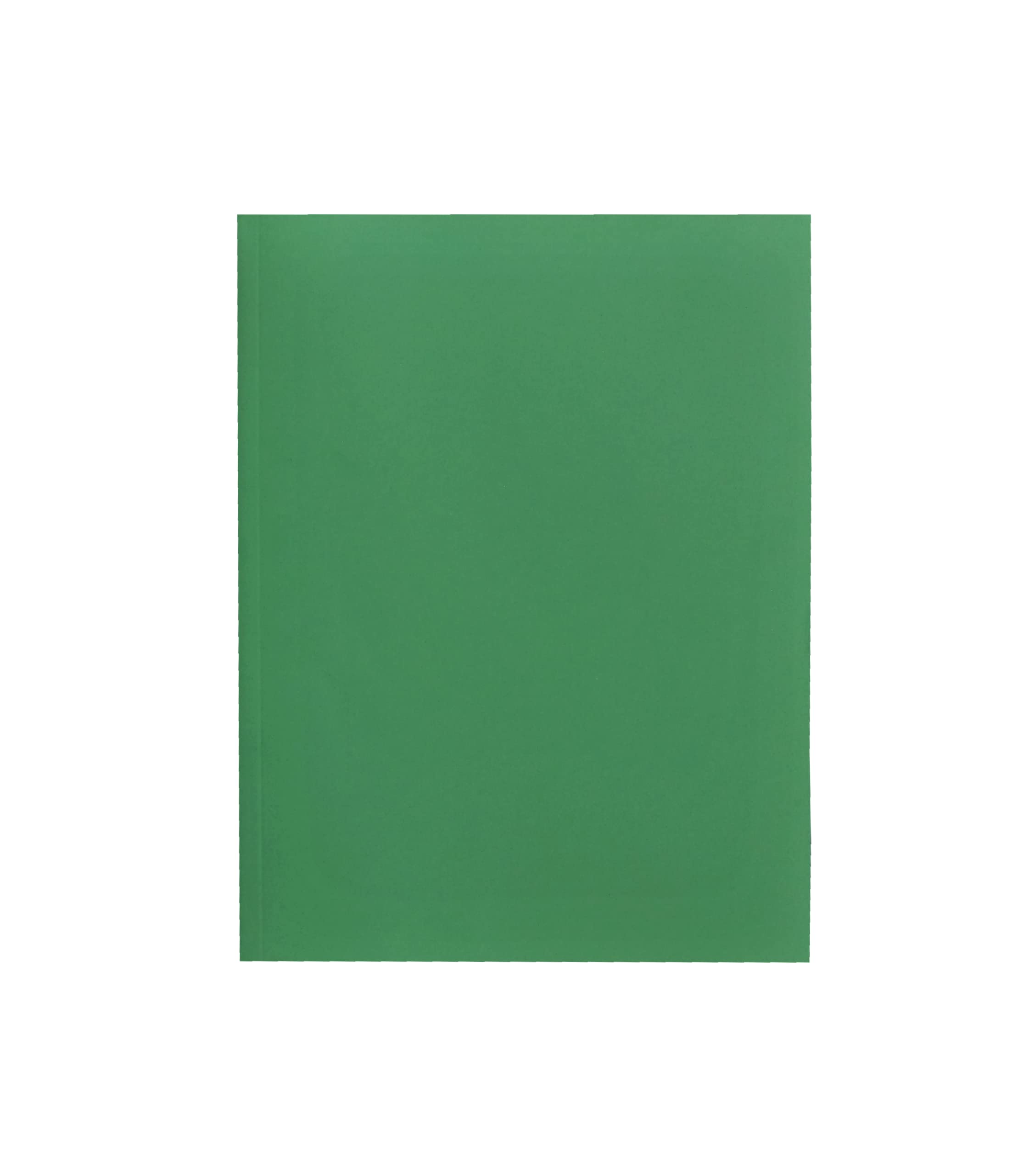 Folders 3 Flaps in Cardboard Bristol 270 Gr - 25x34.5 cm Pack of 25 Pieces Green