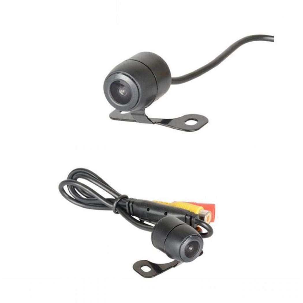 YAGOT Cámara HD de Marcha atrás Coche Impermeable A Prueba de choques Visión Nocturna Estacionamiento en reversa Cámara de visión Trasera Cámara de Video Deportiva y de acción