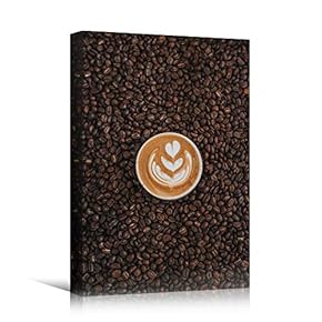 signwin Canvas Wall Art Coffee Cup Coffee Drinks...