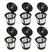 Goldenvalueable 6 x Single Coffee Pod Filters Compatible Keurig K Cup Coffee Maker System, Reusable
