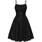 Scarlet Darkness Corset Mini Dress for Women Teens Fairy Chiffon Sundress Graduation Dresses