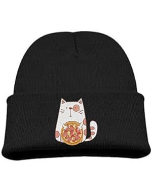 Cat Pizza Cartoon Infant Warm Hat Lovely Cotton Cap Beanies