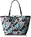 GUESS Bobbi Inside Out Tote, Palm/Silver