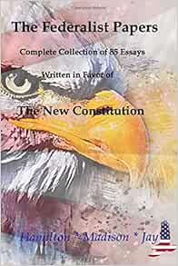 How many essays were in the federalist papers? image