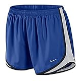 Nike Lady Tempo Running Shorts (Varsity Royal/White/Black/Matte Silver,Small)