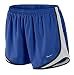 Nike Lady Tempo Running Shorts (Varsity Royal/White/Black/Matte Silver,Small)