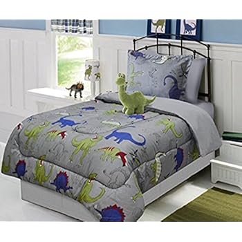 Amazon.com: Dinosaurs Boys Chic Collection Comforter Set