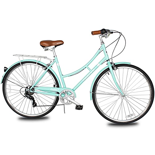 Tracer Osaka Hybrid Bikes for Women,Steel Frame,Shimano Inter 3/7 - Main Image