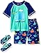 Wippette Boys' Whale Rash Guard Set