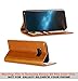 iPulse ipulse-sss8p-cog-vd Galaxy S8 Plus Flip Case Journal Series Italian Full Grain Leather Handmade Wallet Case for Samsung Galaxy S8 Plus Built-in Stand, Card Slots Holder - Cognac