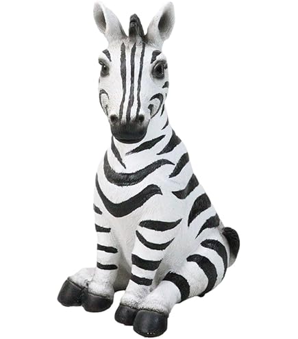 Amazon.com: Unicorn Studio Baby Zebra Kneeling Decorative