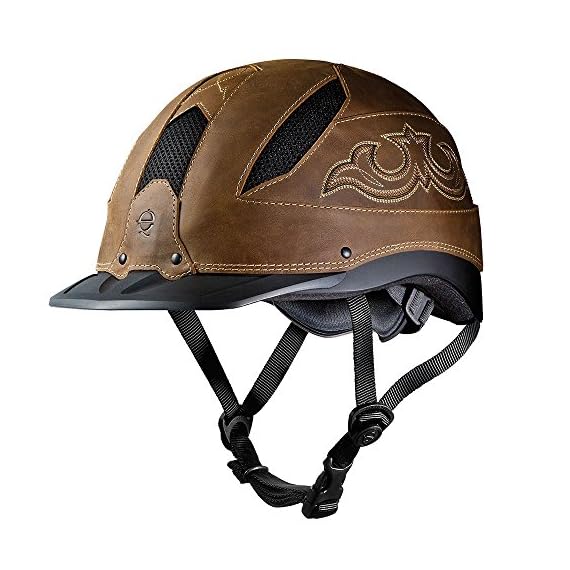 Troxel-Cheyenne-Helmet-Brown-Small